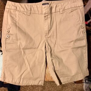 Khaki Bermuda Shorts